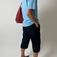 Vintage crewneck t-shirt | Light Blue