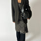 Leather shoulder bag | Black