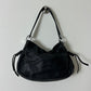 Leather shoulder bag | Black