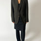 Wool pencil skirt | Black