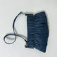 Leather mini shoulder bag | Blue