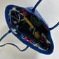 Leather shoulder bag | Cobalt blue