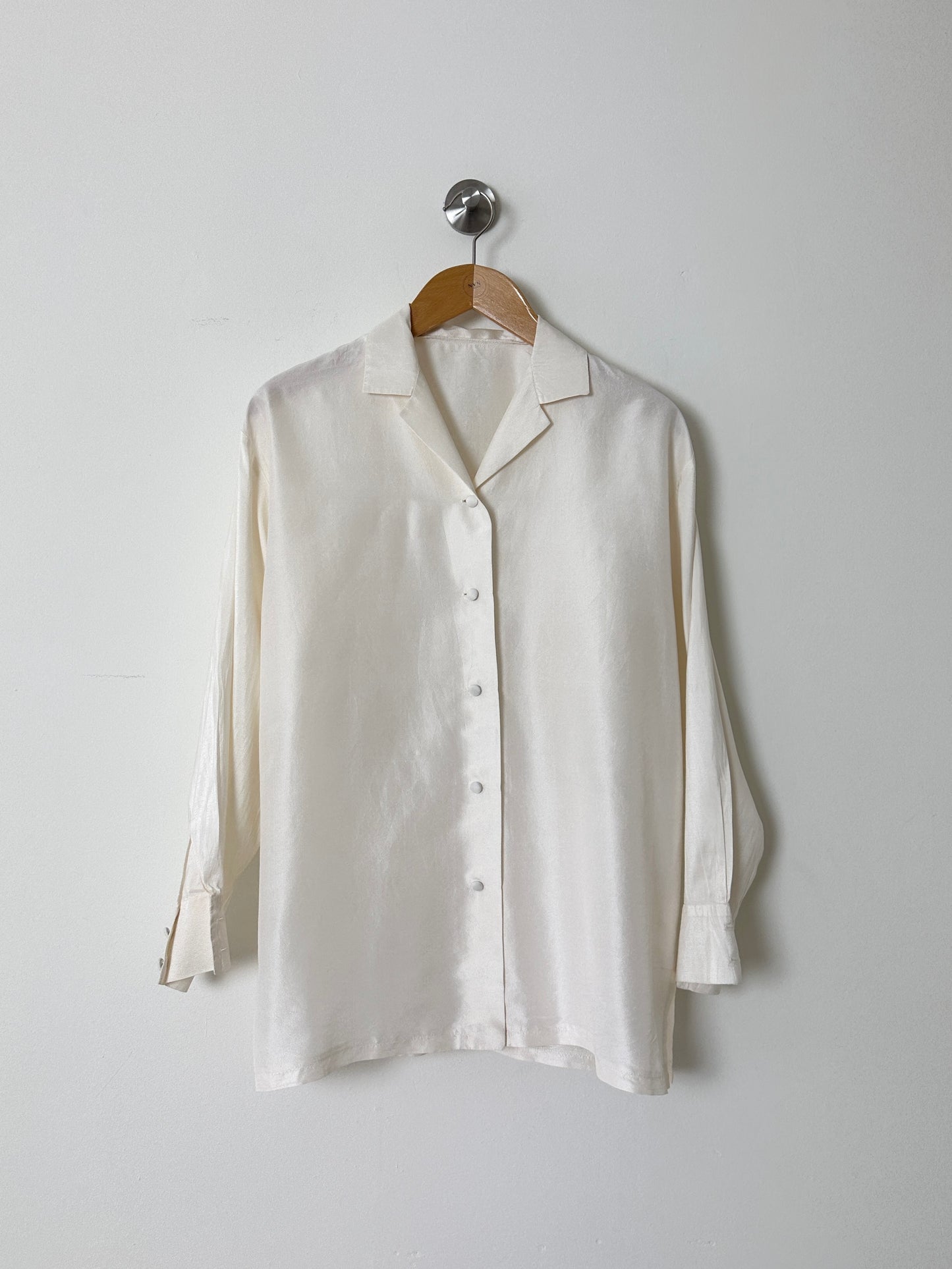 Silk blouse | Off white