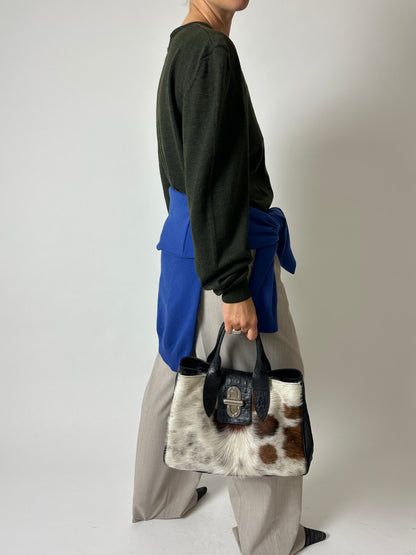 Crew neck sweater | Bright blue