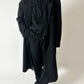 Hooded zip vest | Black