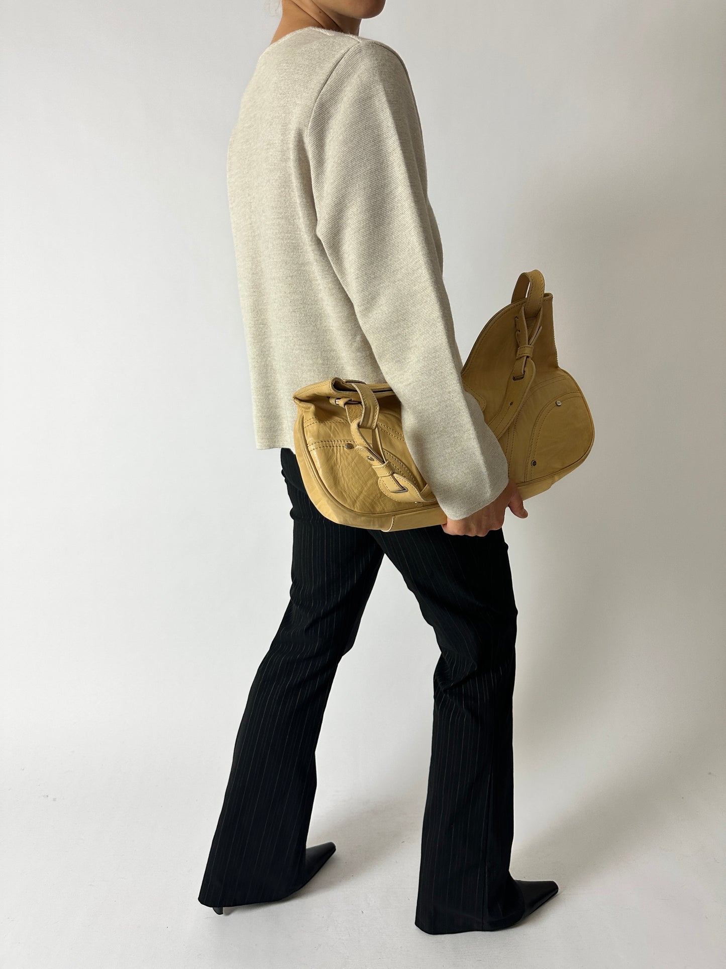 Wool cardigan | Ecru