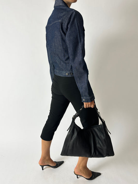 Capri trousers | Black
