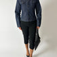 Capri trousers | Black