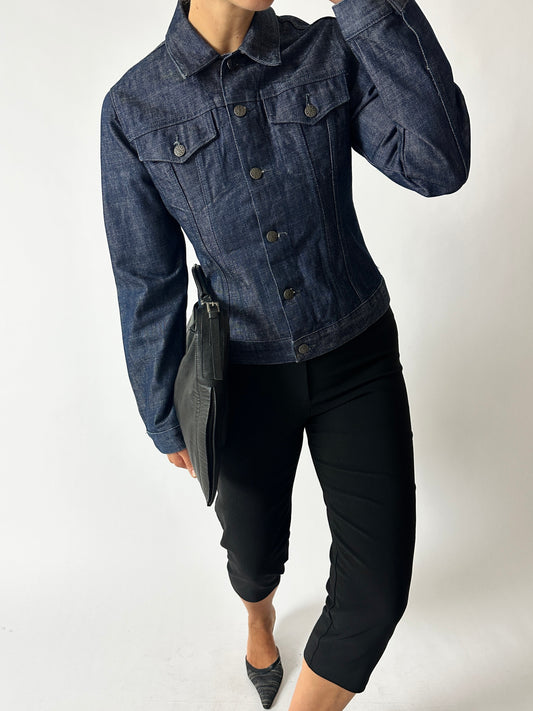 Denim jacket | Dark blue