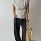 Pleated top | Off white
