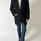 Wool blazer | Dark Blue
