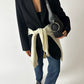 Wool knitted sweater | Off white