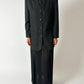 Collarless blazer | Off-Black