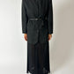 Sheer maxi skirt | Black