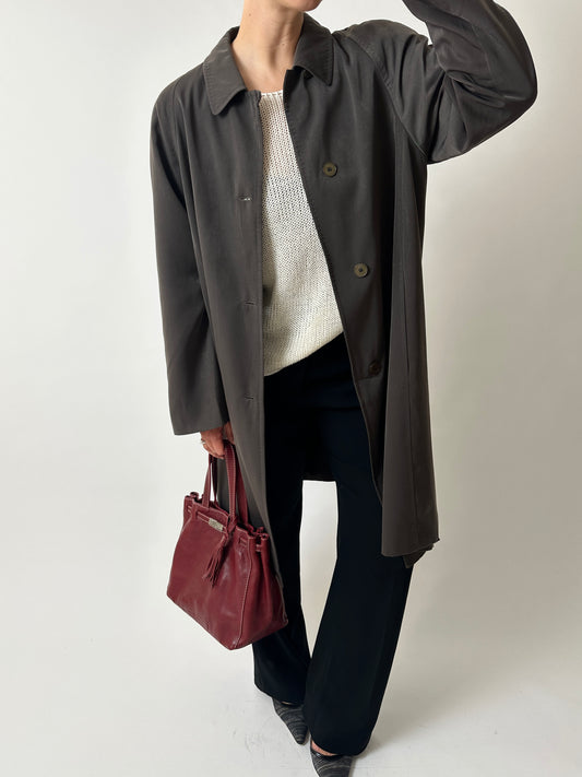 Mac coat | Chocolate Brown