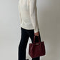 Silk cotton knitted top |Off white