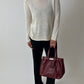 Silk cotton knitted top |Off white
