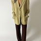 Oversized woven blazer | Dark Butter