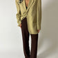 Oversized woven blazer | Dark Butter