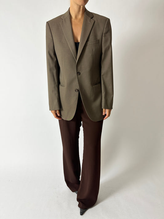 Relaxed blazer | Soft Brown