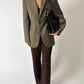 Relaxed blazer | Soft Brown