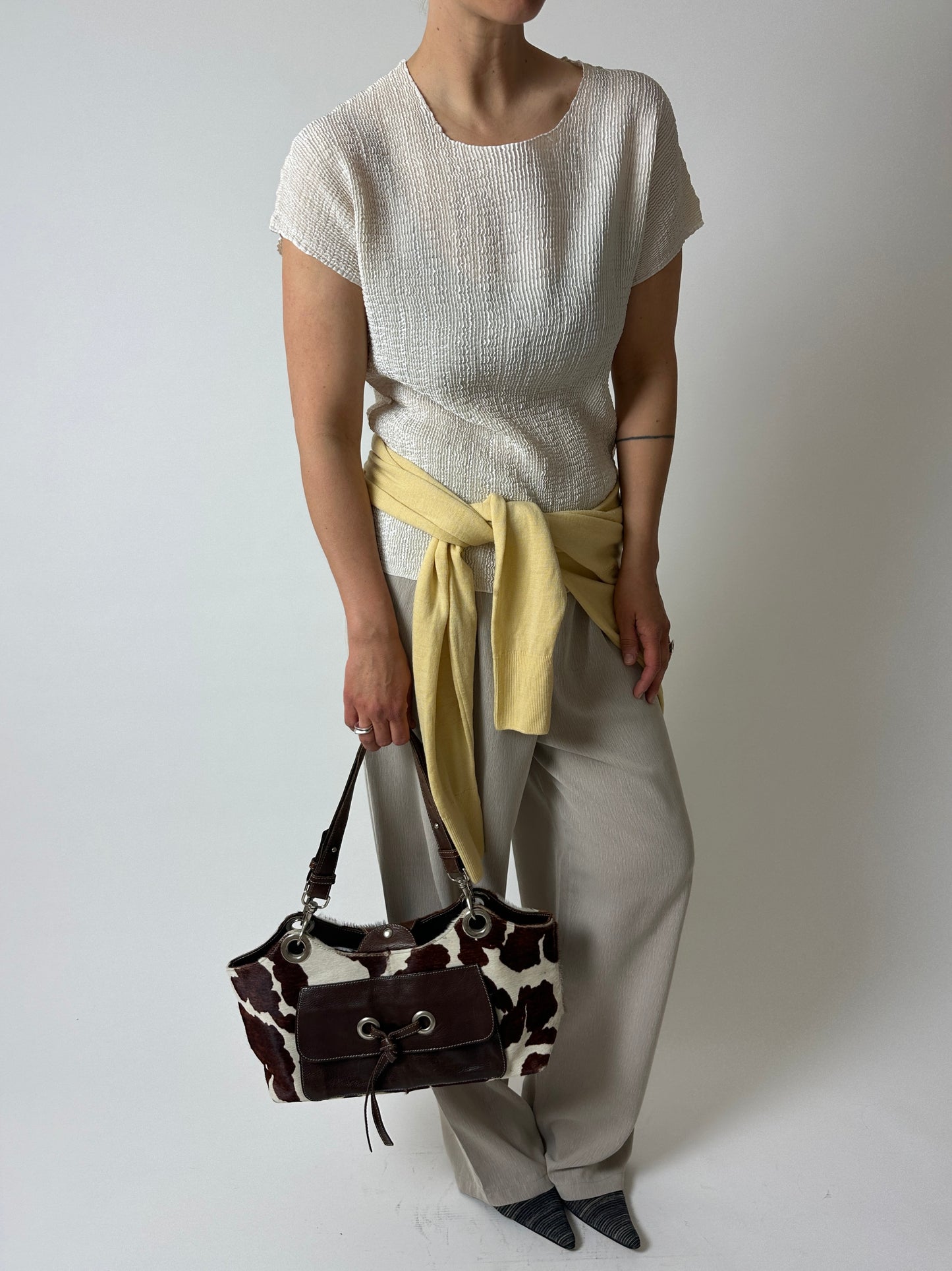 Wide leg pants | Soft Ecru