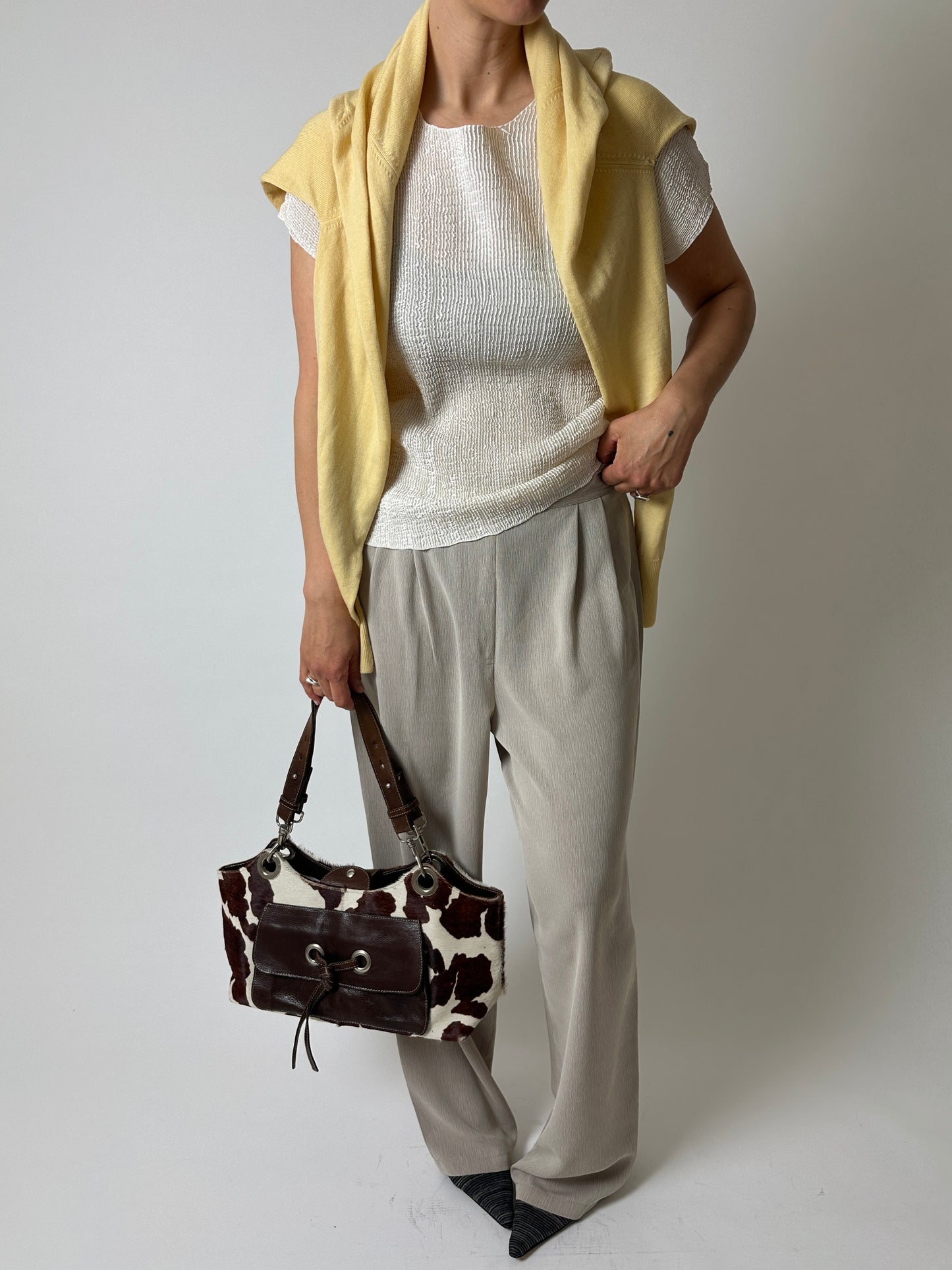 Wide leg pants | Soft Ecru