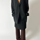 Oversized fit blazer | Dark grey