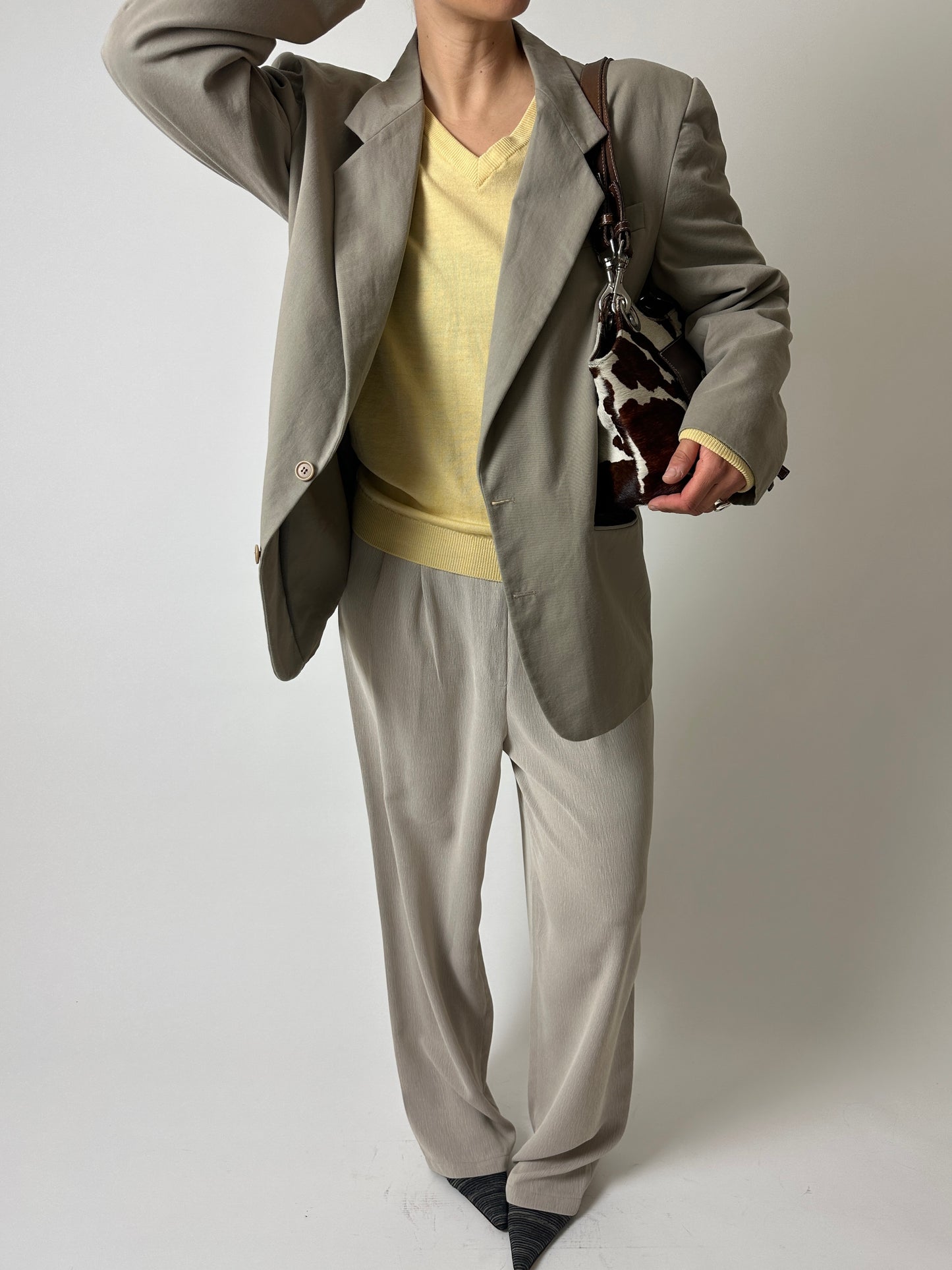 Wide leg pants | Soft Ecru