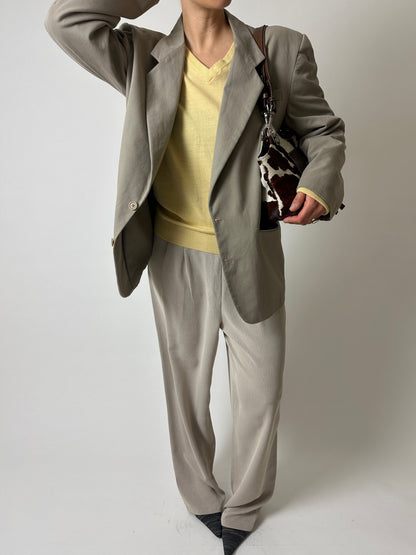 Wide leg pants | Soft Ecru