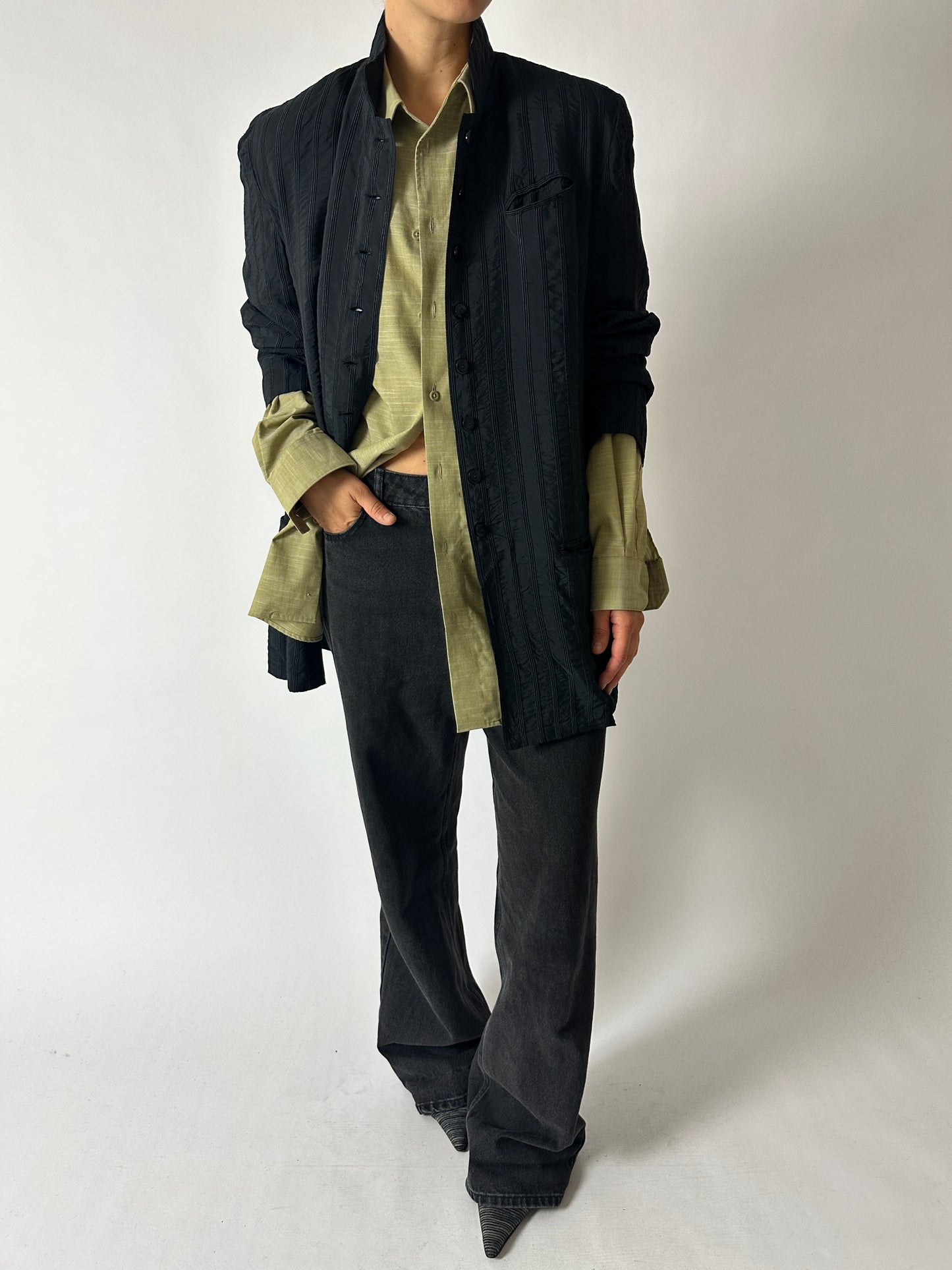 Relaxed melee shirt | Olive