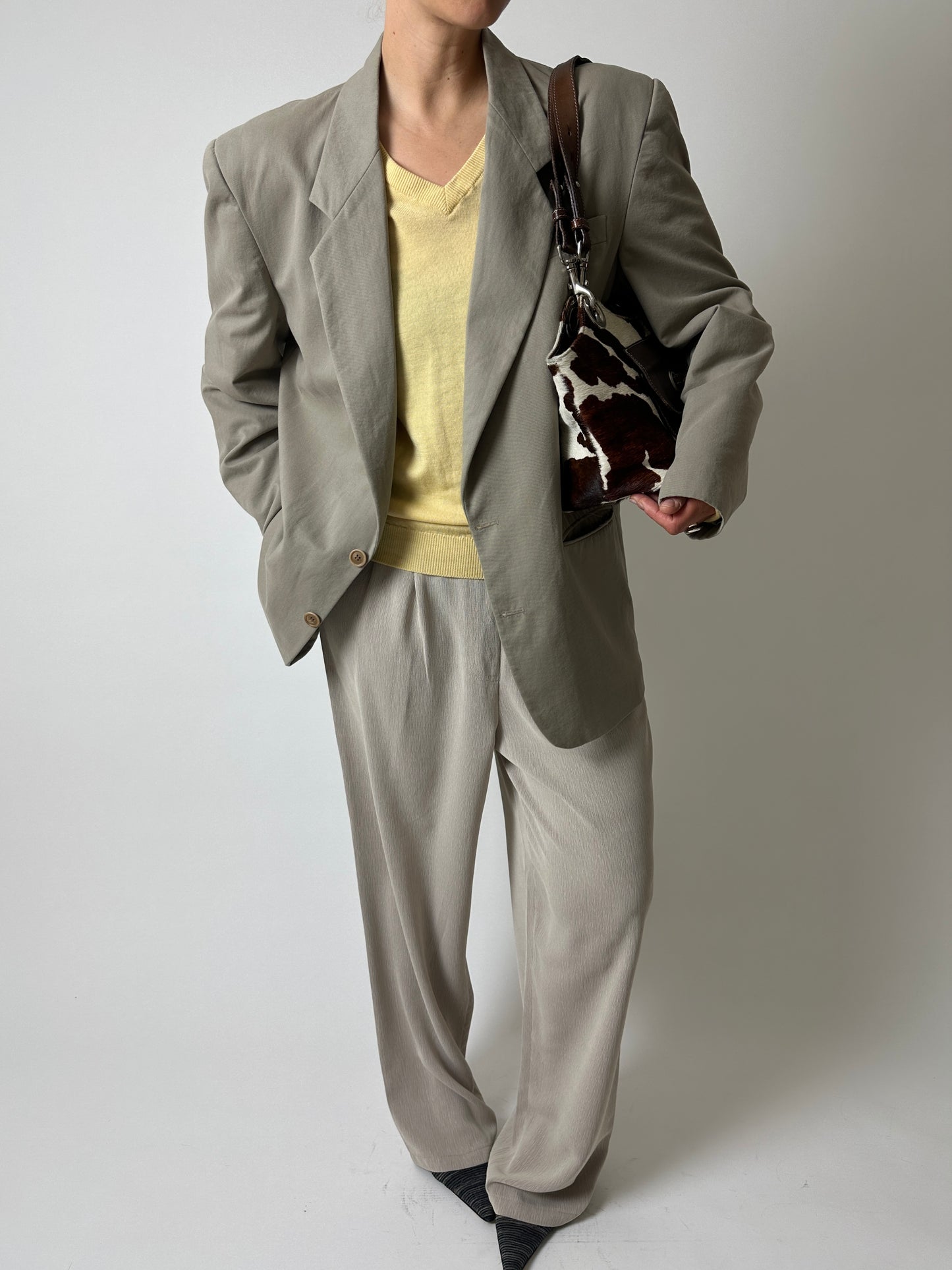 Wide leg pants | Soft Ecru