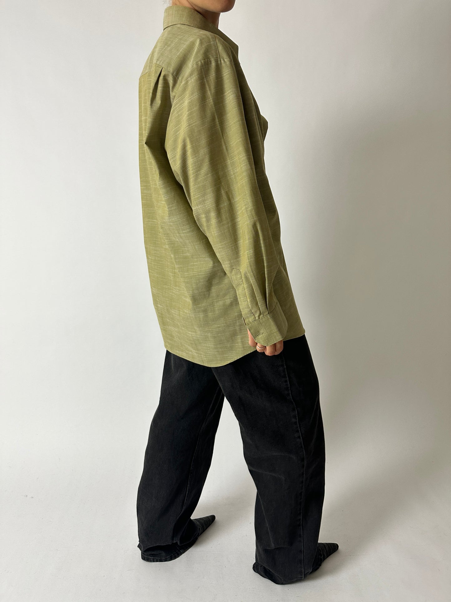 Relaxed melee shirt | Olive