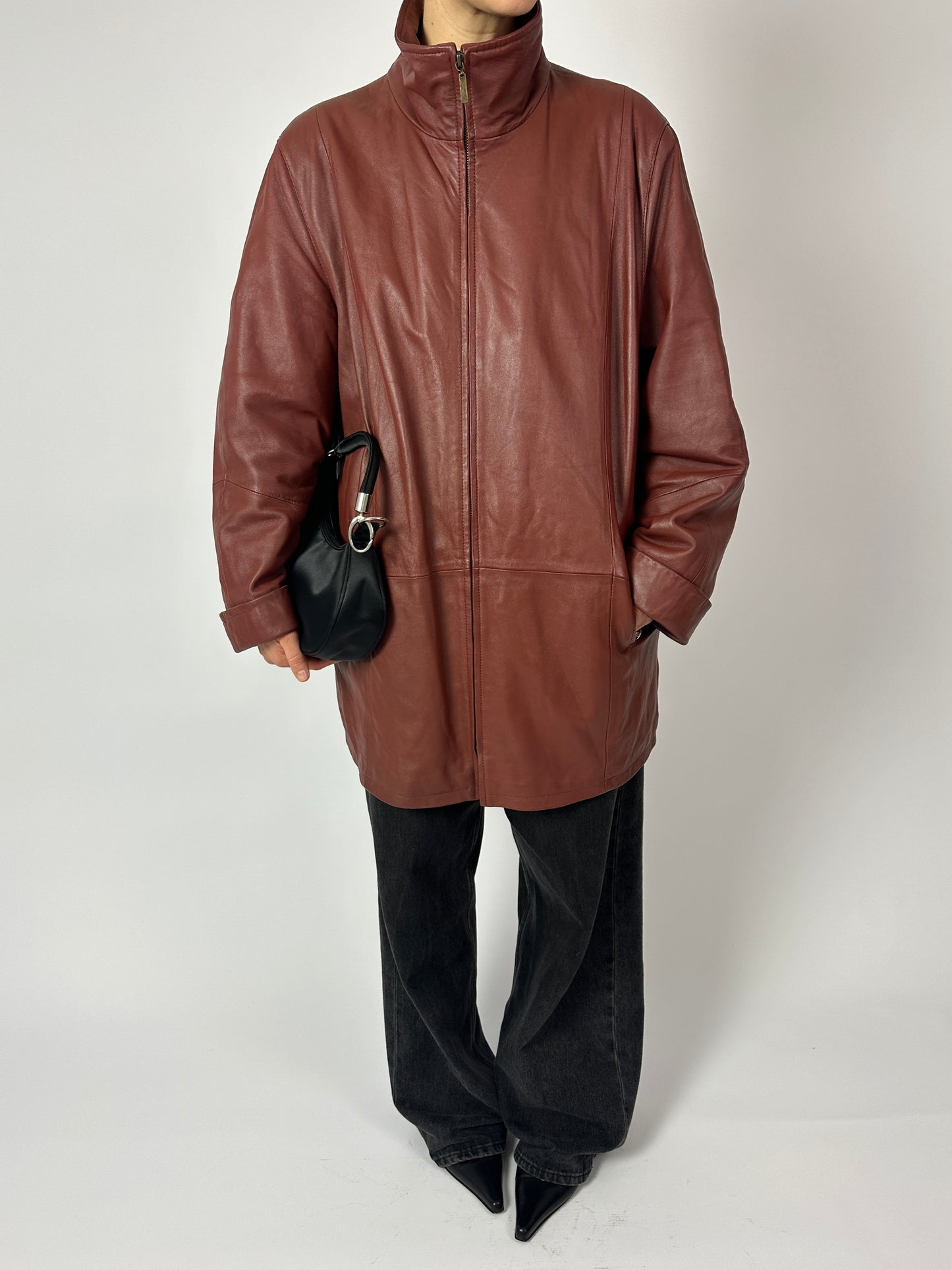 Leather jacket | Brick