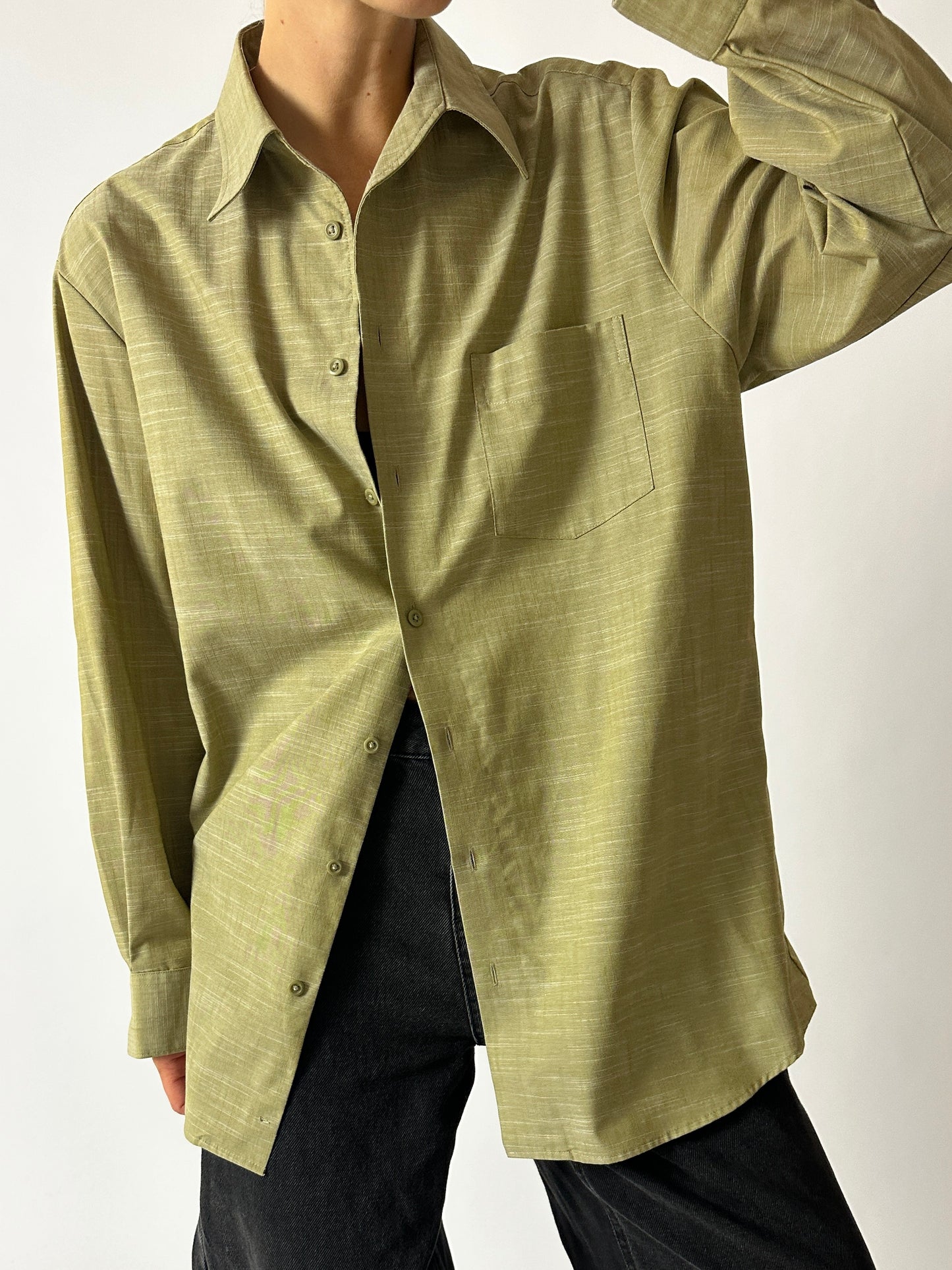 Relaxed melee shirt | Olive