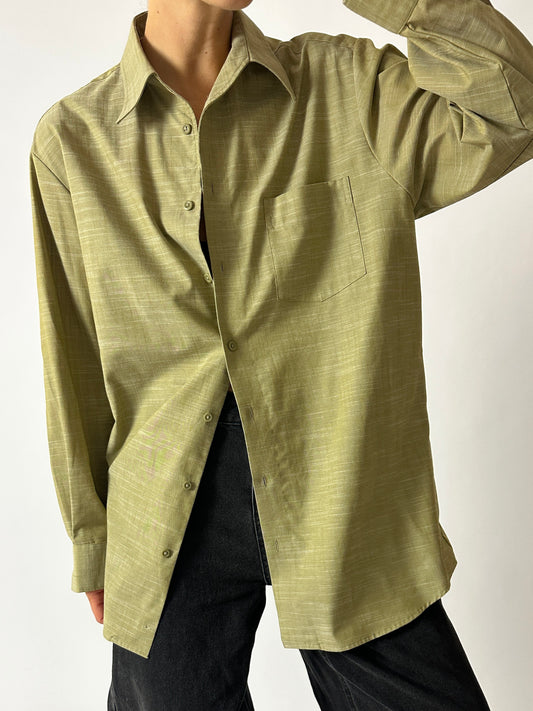 Relaxed melee shirt | Olive
