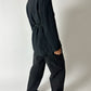 Stand-up collar blazer | Night