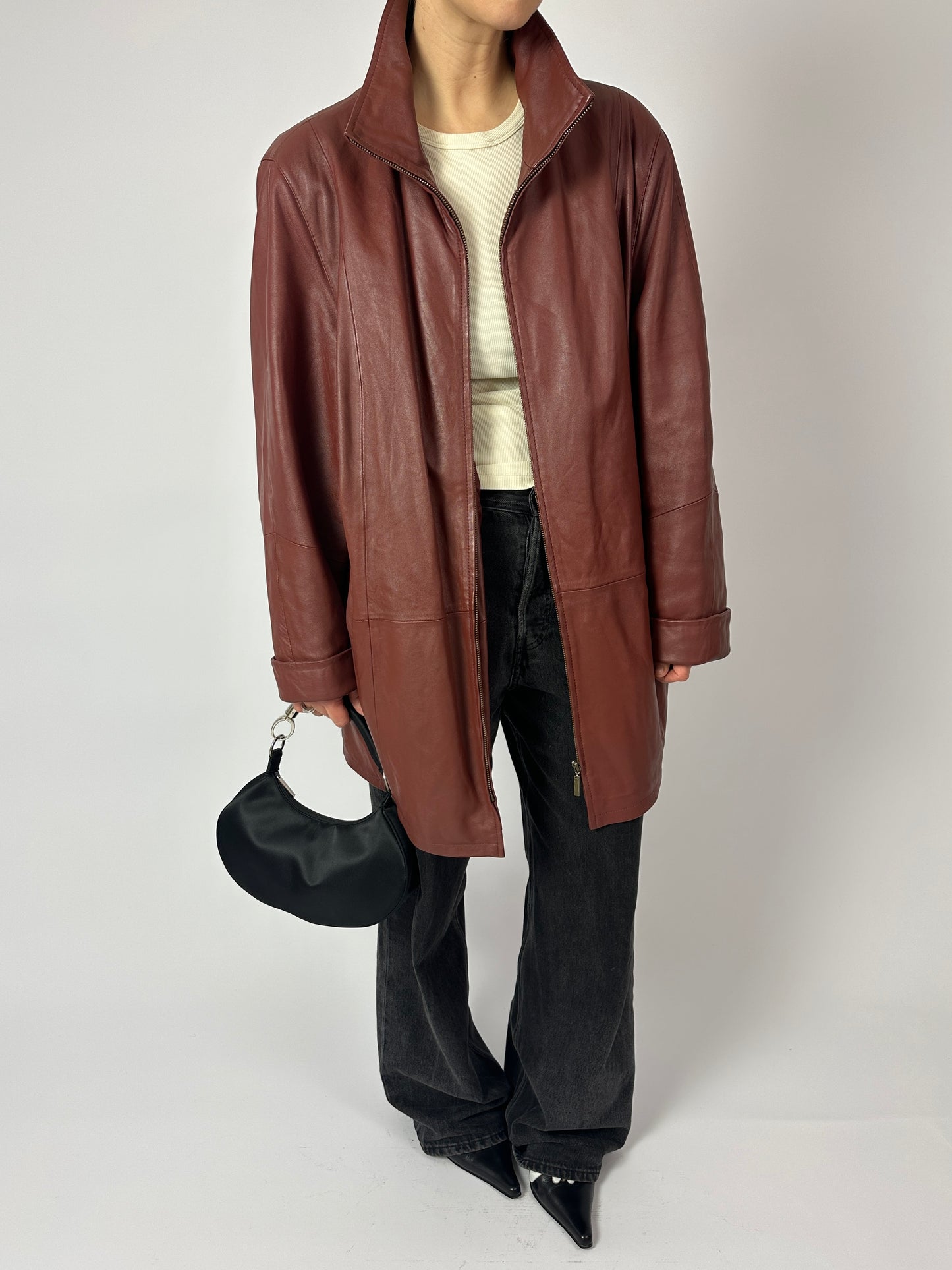 Leather jacket | Brick