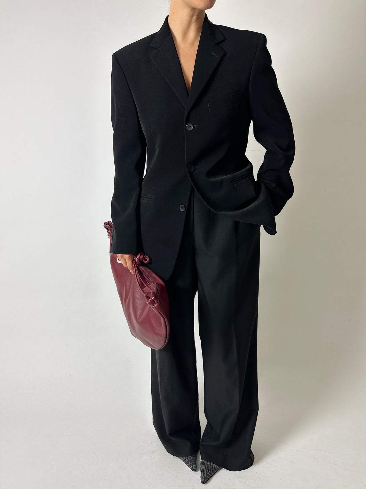 Tailored blazer | Black