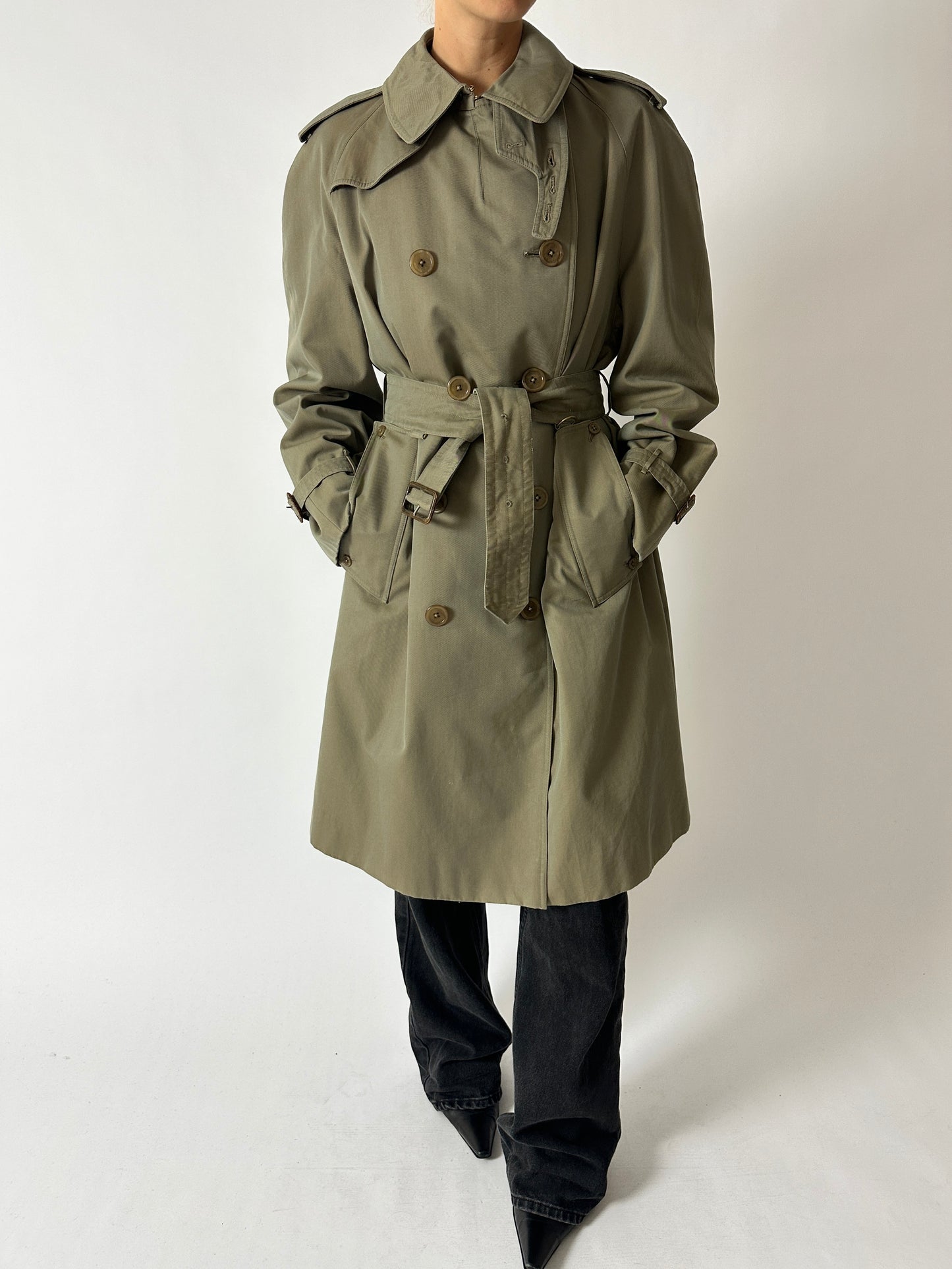 Classic trench coat | Green