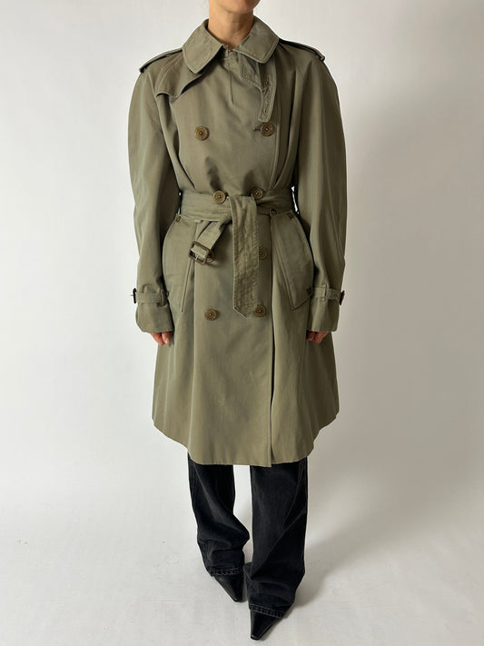 Classic trench coat | Green