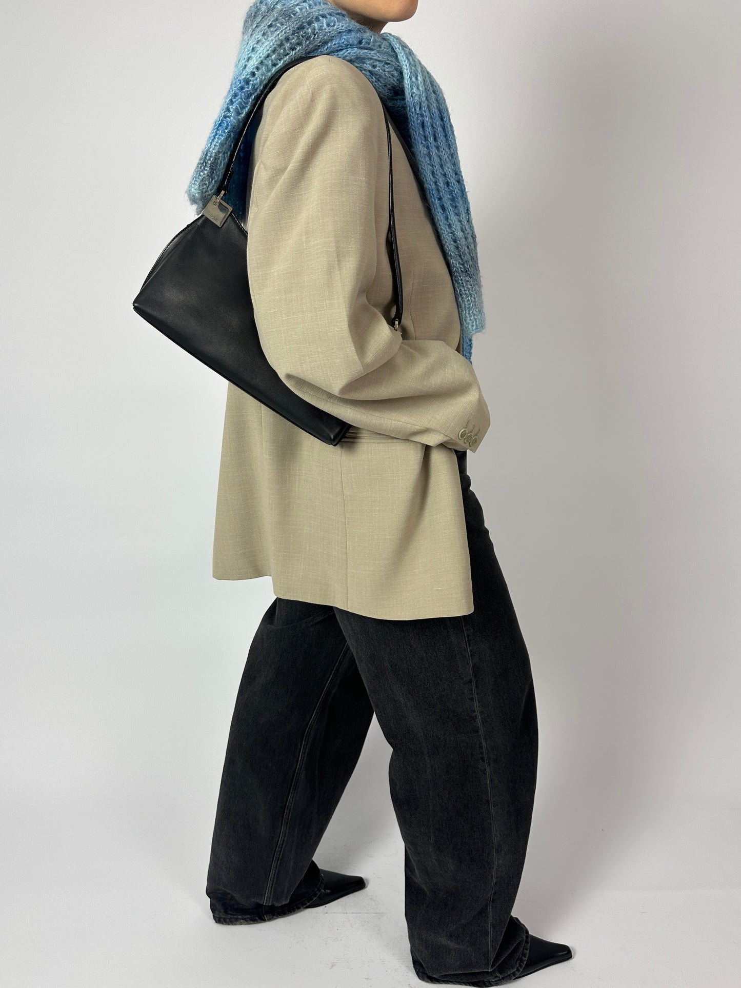Relaxed fit blazer | Beige