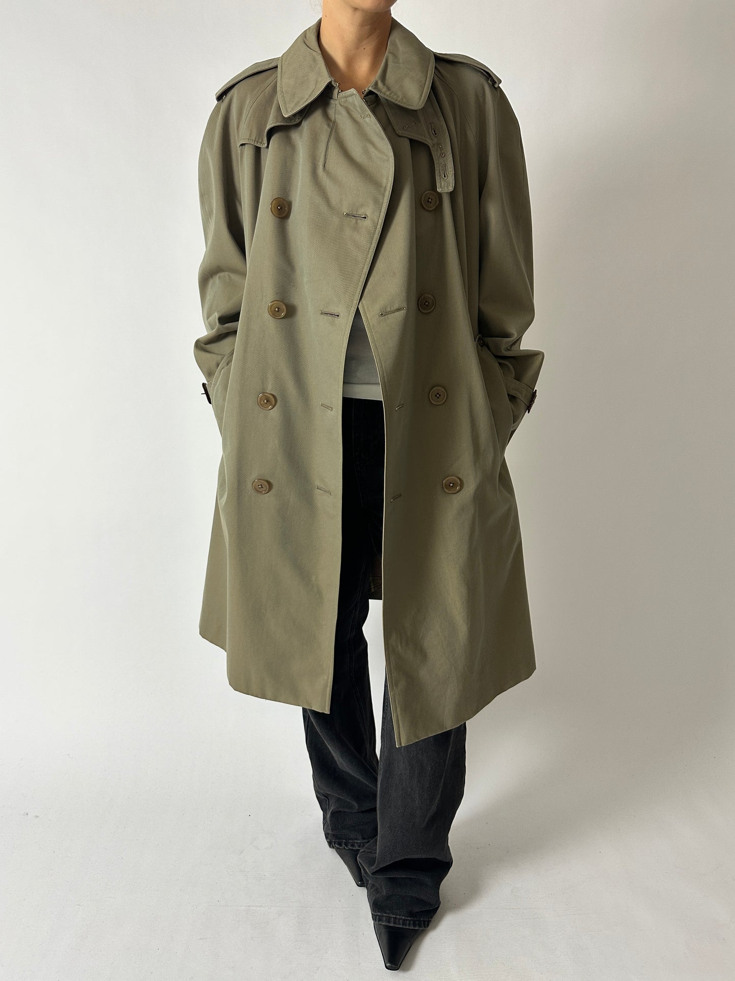 Classic trench coat | Green