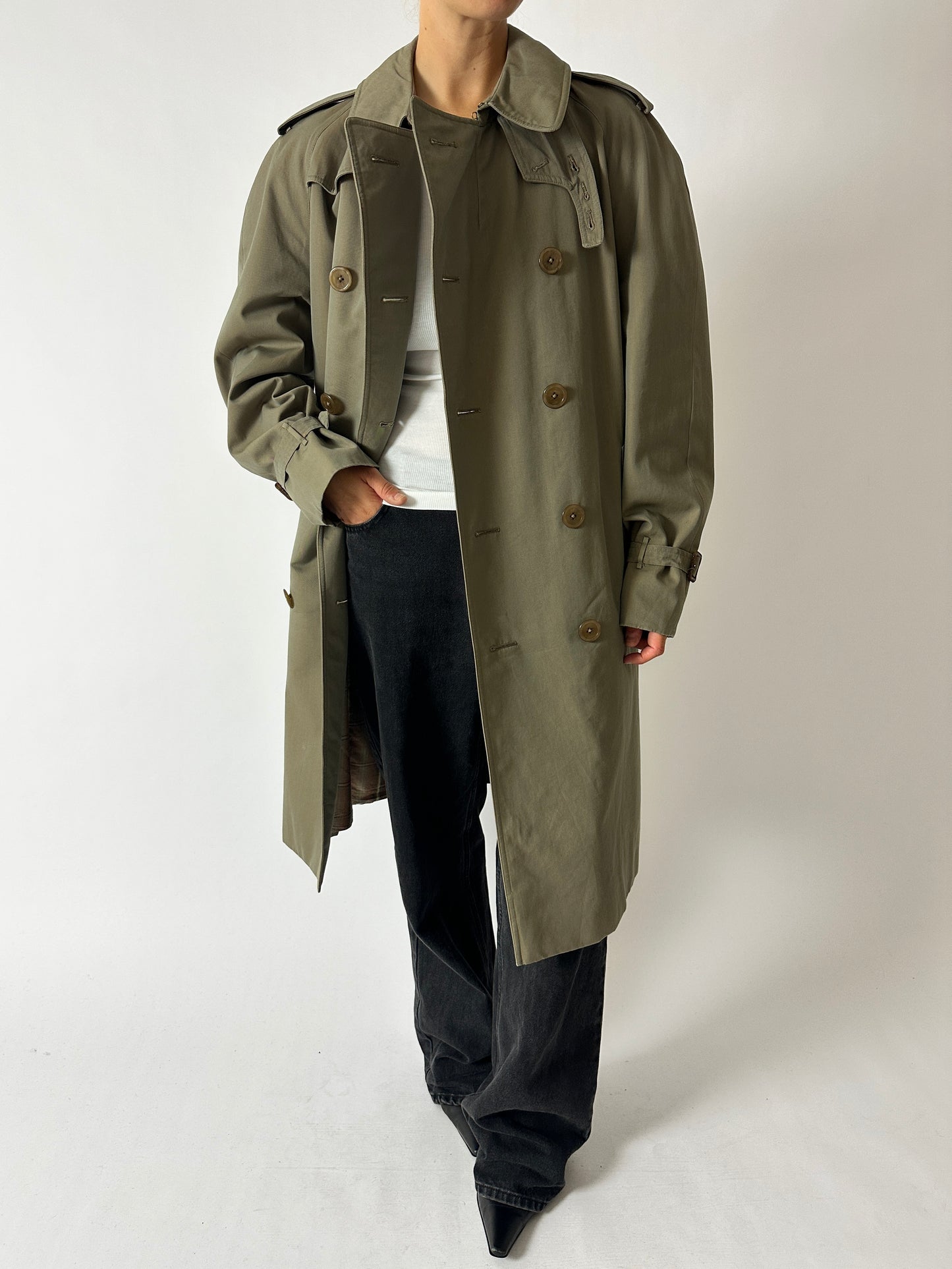 Classic trench coat | Green