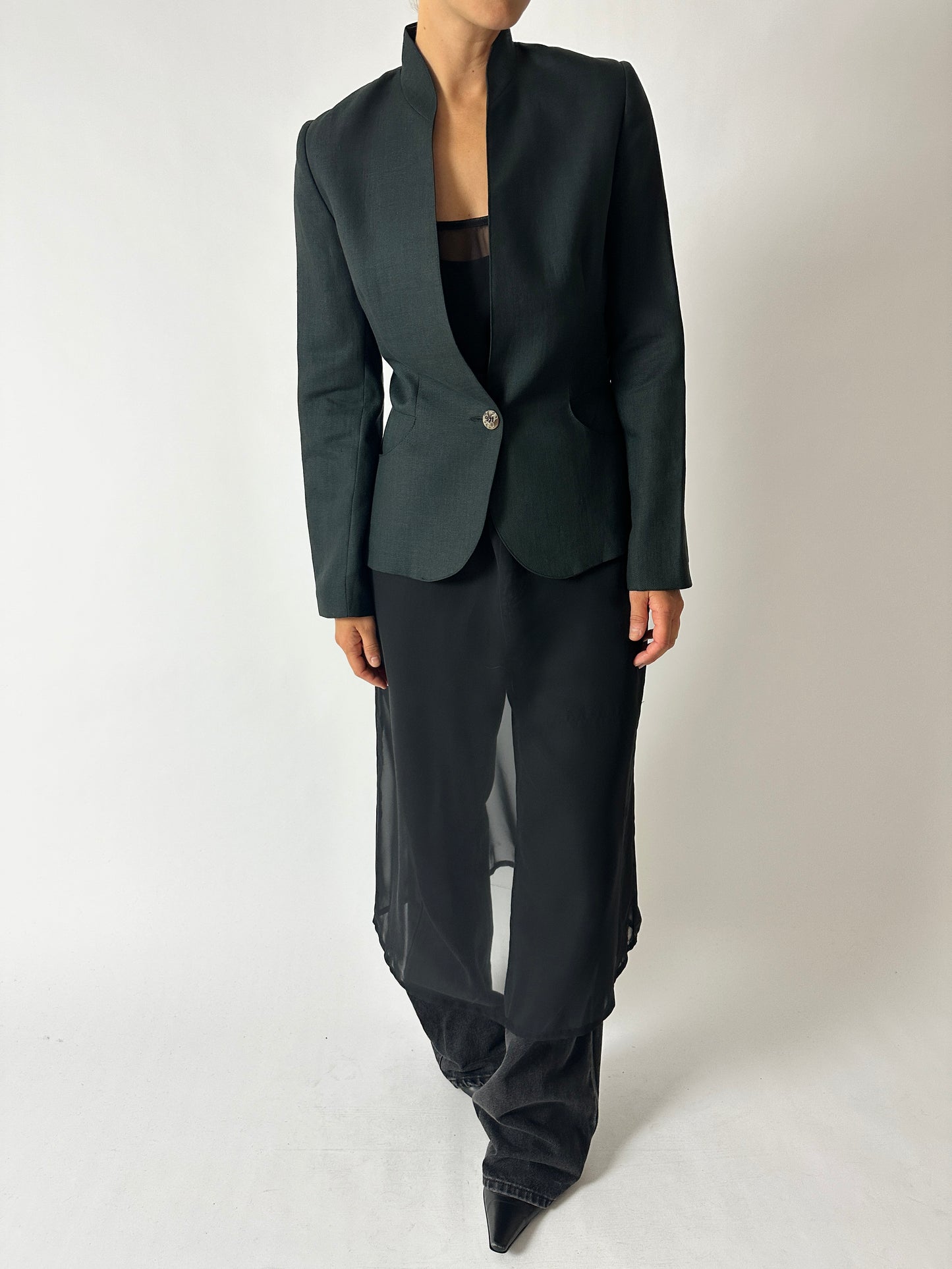 Fitted blazer | Night