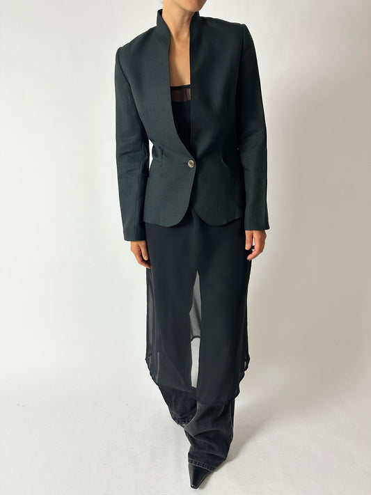 Fitted blazer | Night