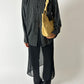 Oversized striped shirt | Black / White