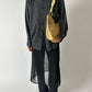 Oversized striped shirt | Black / White