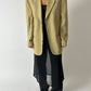 Oversized woven blazer | Dark Butter