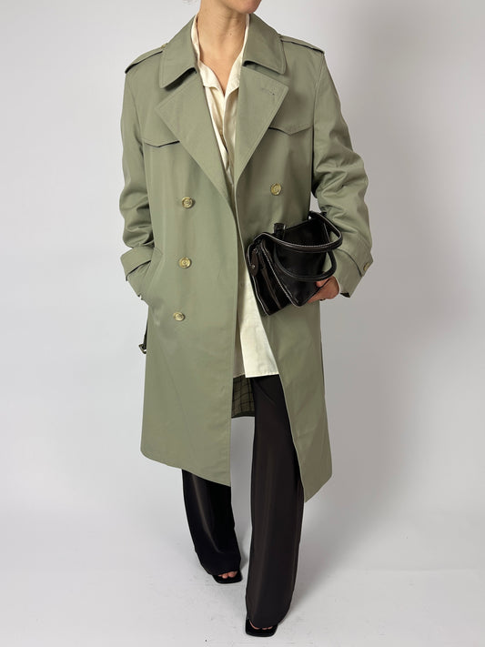Classic trench coat | Soft Green